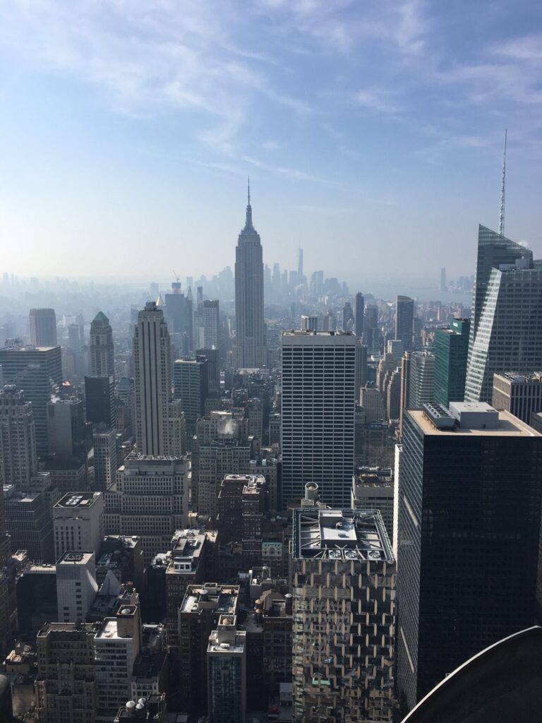 Top of the Rock is one of the best observation decks in NYC