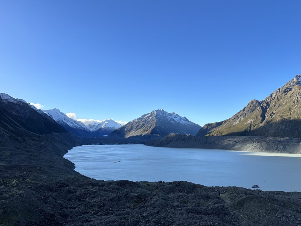 Tasman Lake and Glacier