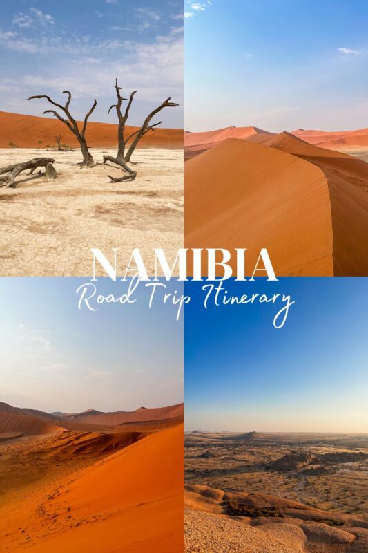 Namibia road trip itinerary