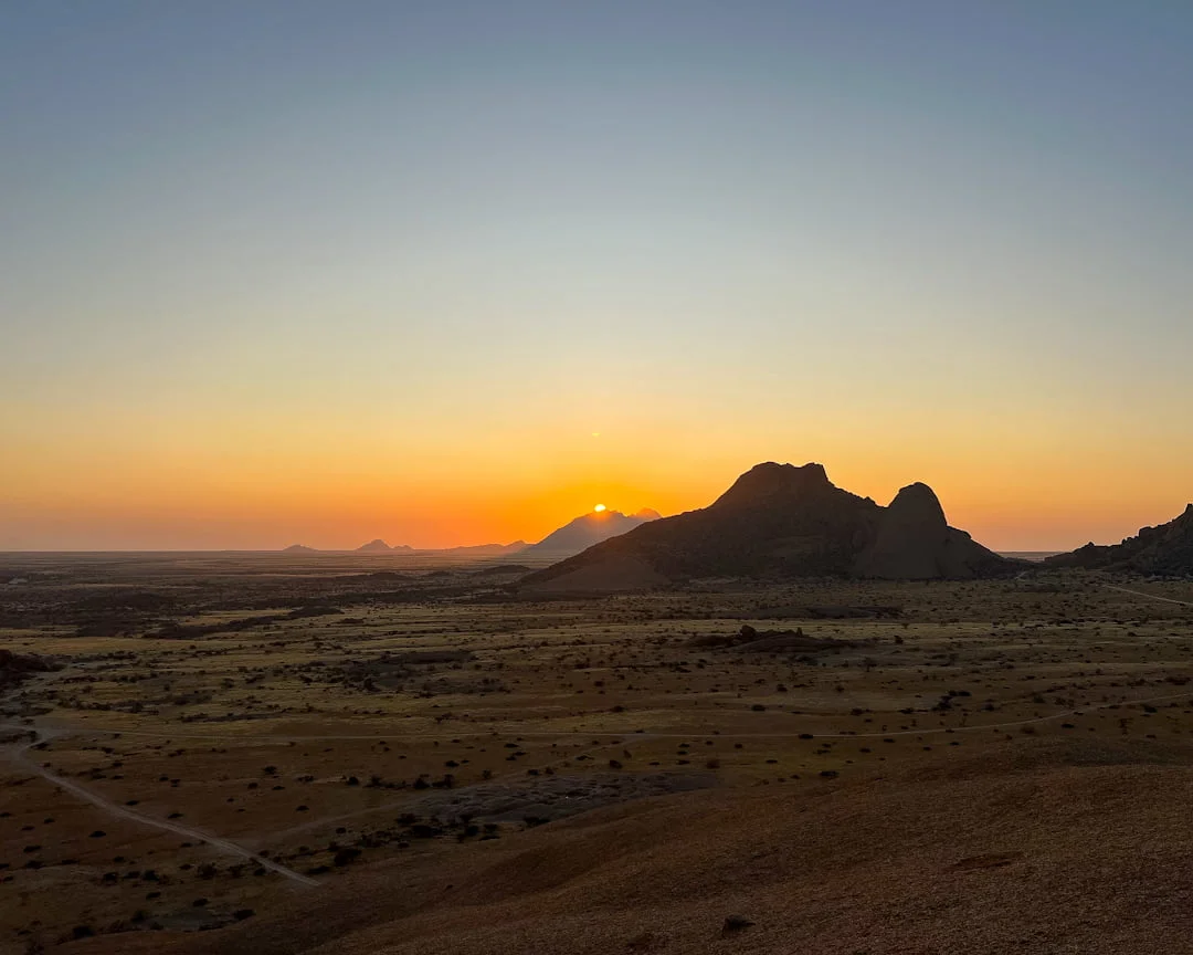 Sunset at Spitzkoppe