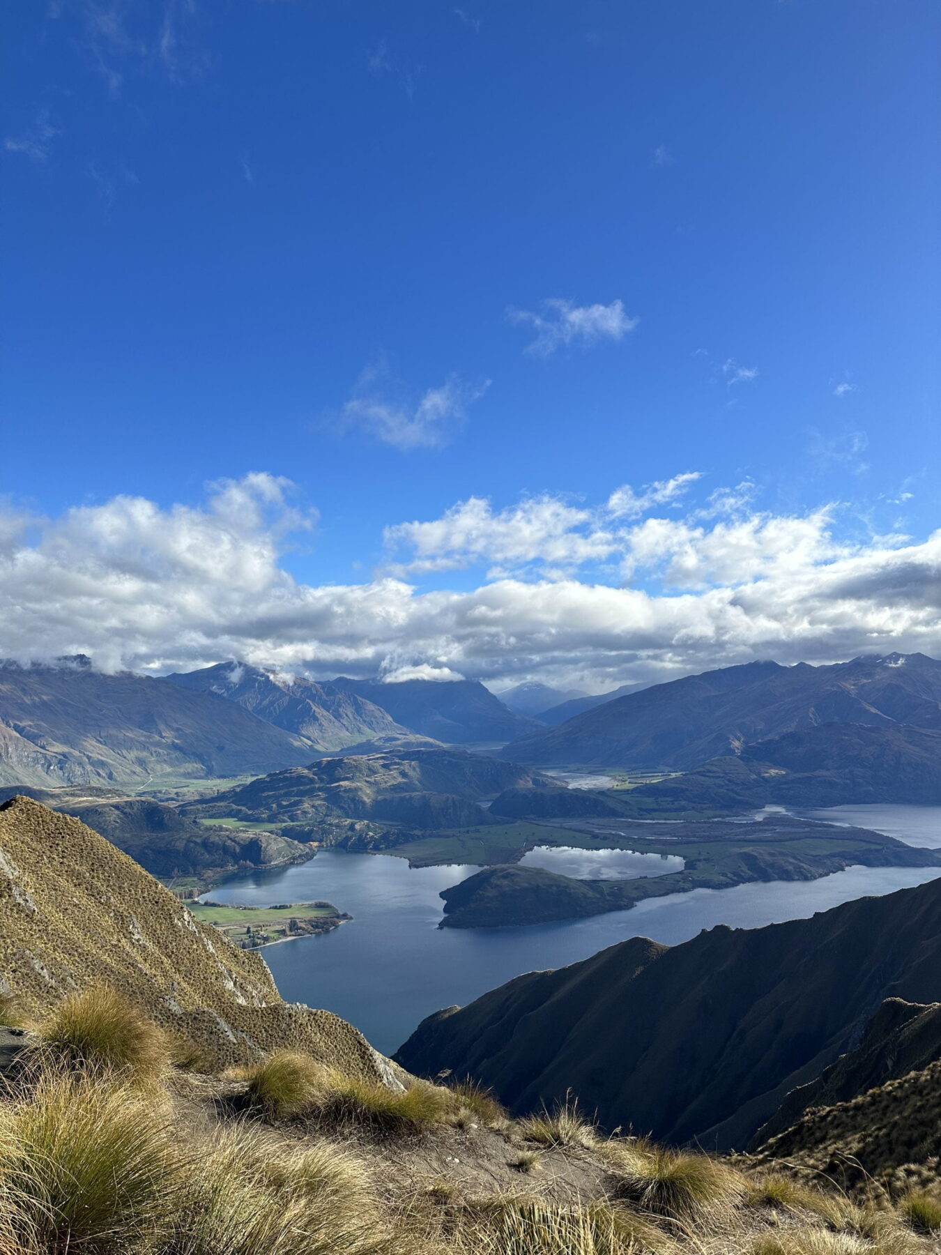 Views from the top of Roys Peak