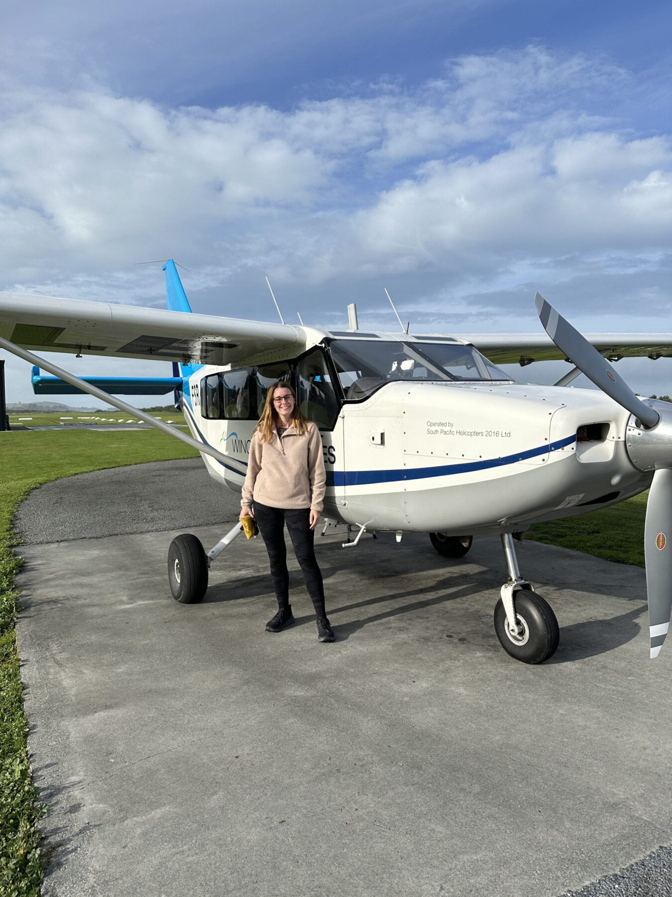 A whale watching flight is one of the most unique things to do in Kaikoura