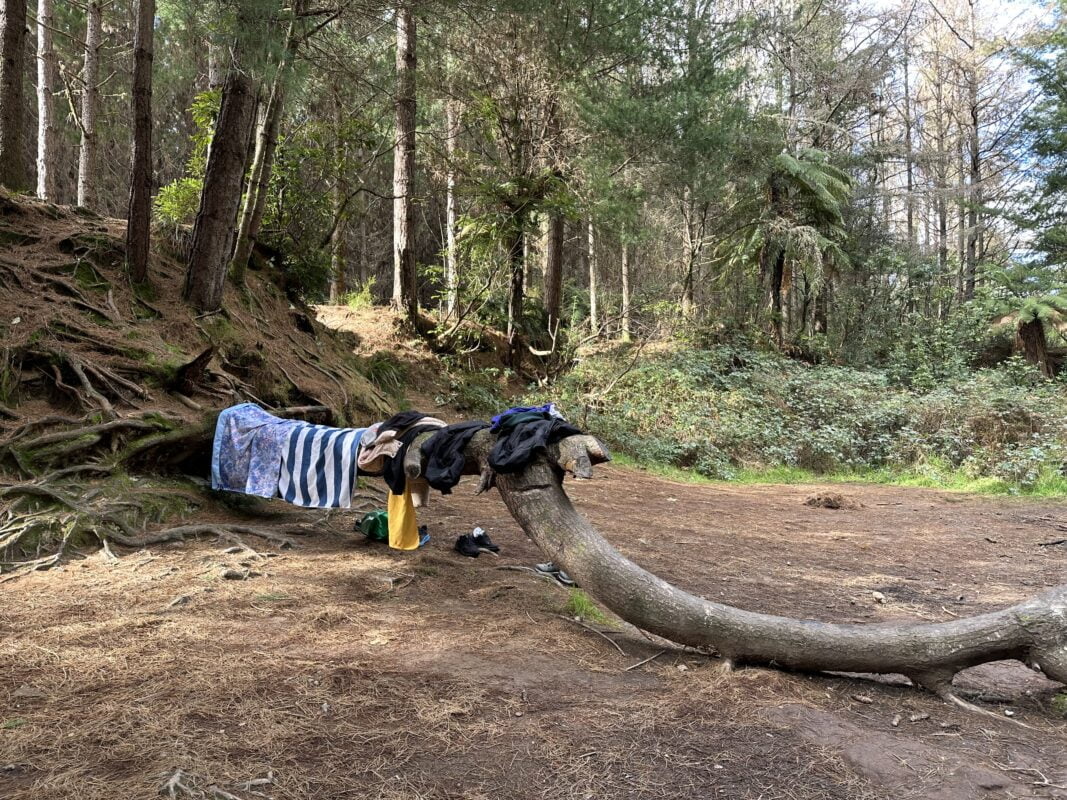 Changing spot at Kerosene Creek