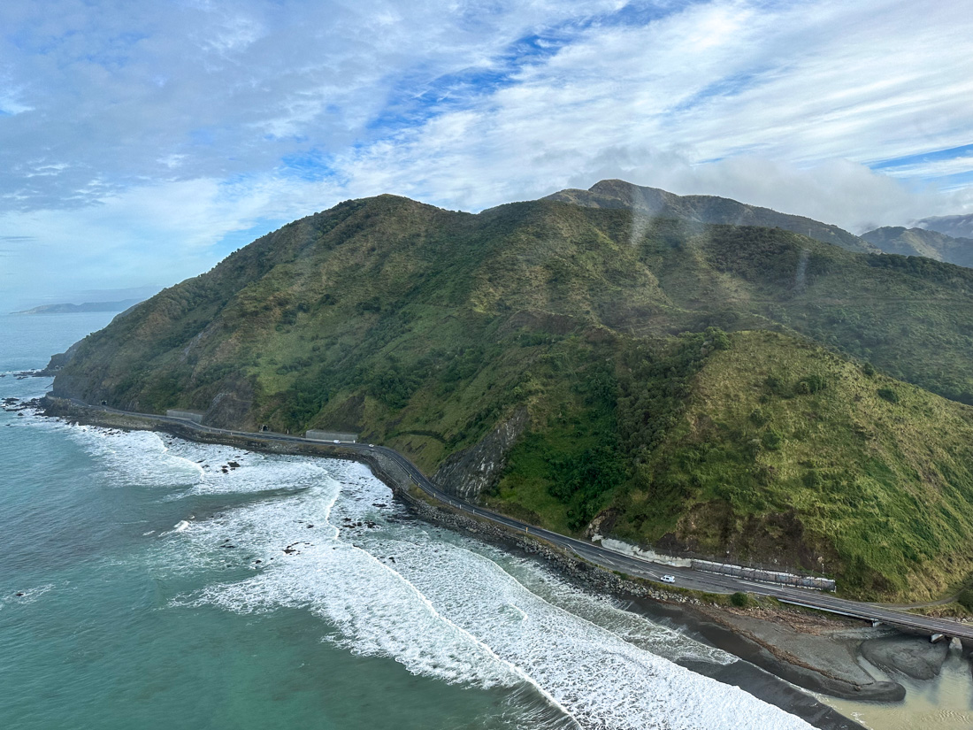 Beautiful views of Kaikoura