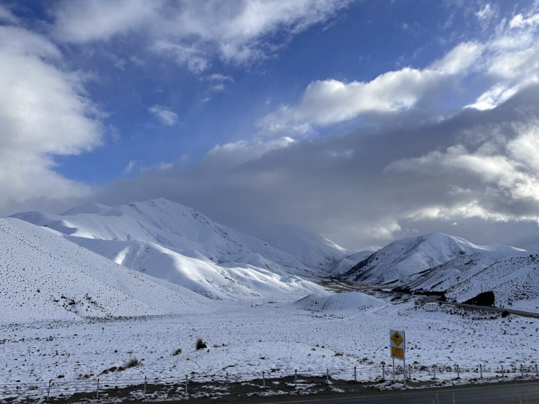 The Lindis Pass on a Christchurch to Queenstown Road Trip