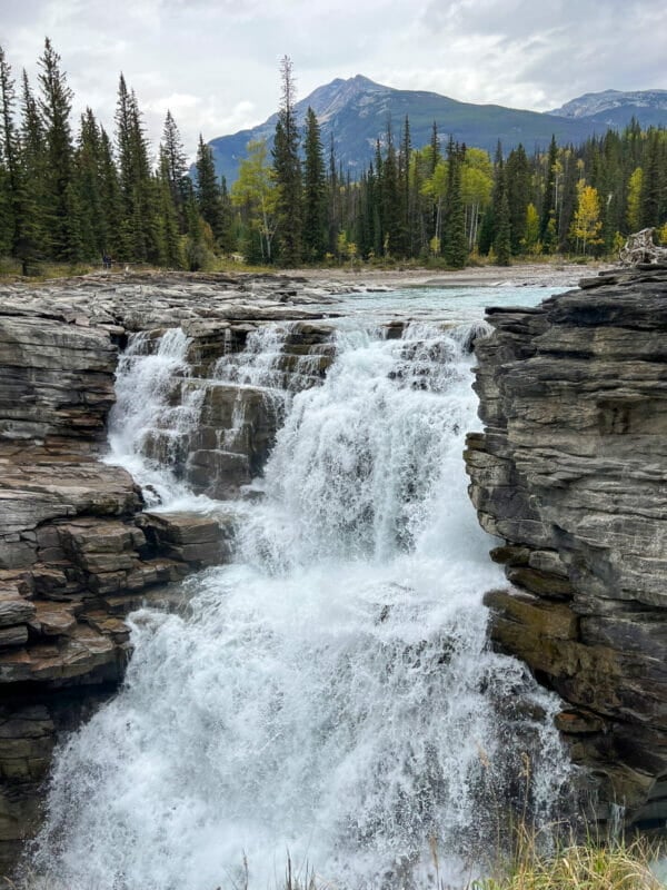 17 Epic Things to Do in Canada's Jasper National Park 11 Athabasca Falls is a must visit in Jasper National PArk