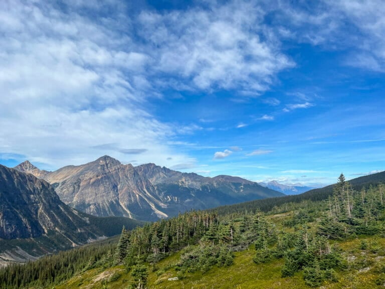 Hiking the Edith Cavell Meadows Trail in Jasper