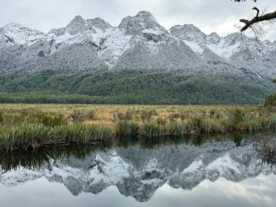 Mirror Lakes in the South Island