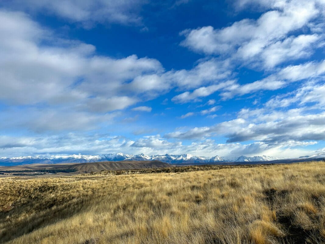 Christchurch to Queenstown Scenery