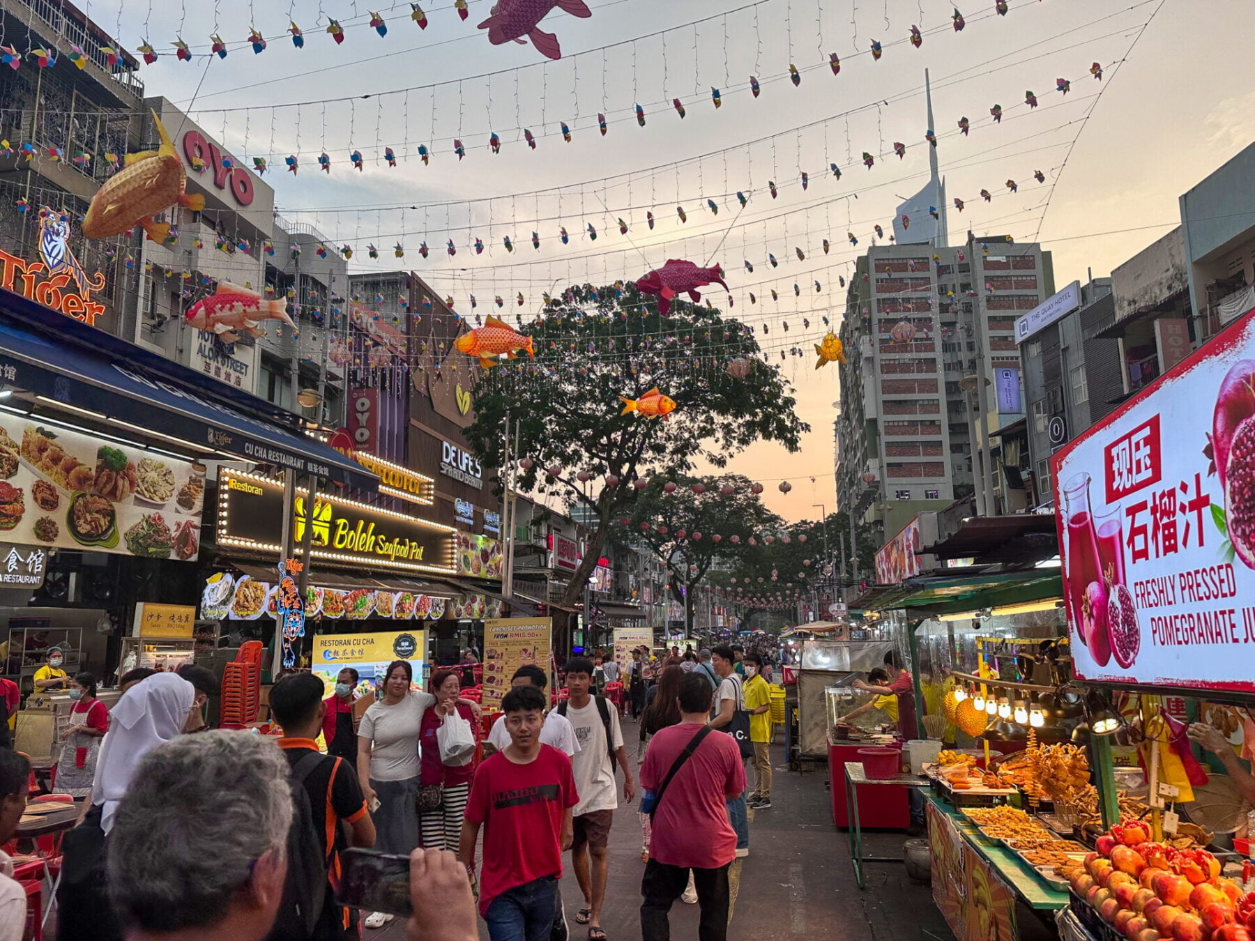 Jalan Alor Street Food Market