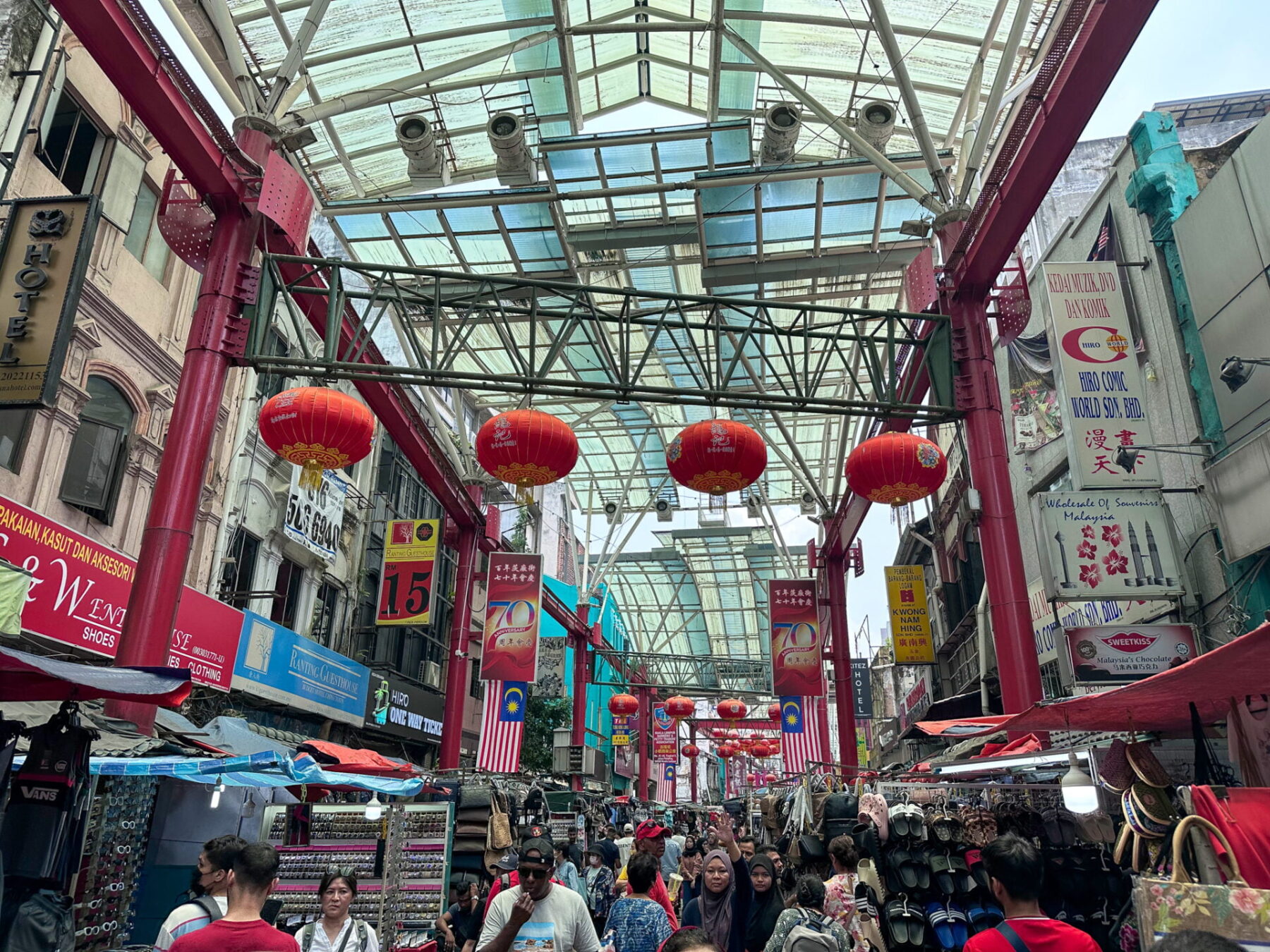 Chinatown in Kuala Lumpur