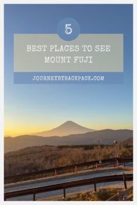 The 5 BEST Places to See Mount Fuji from Hakone