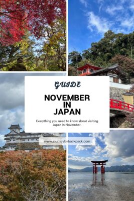 Japan in November