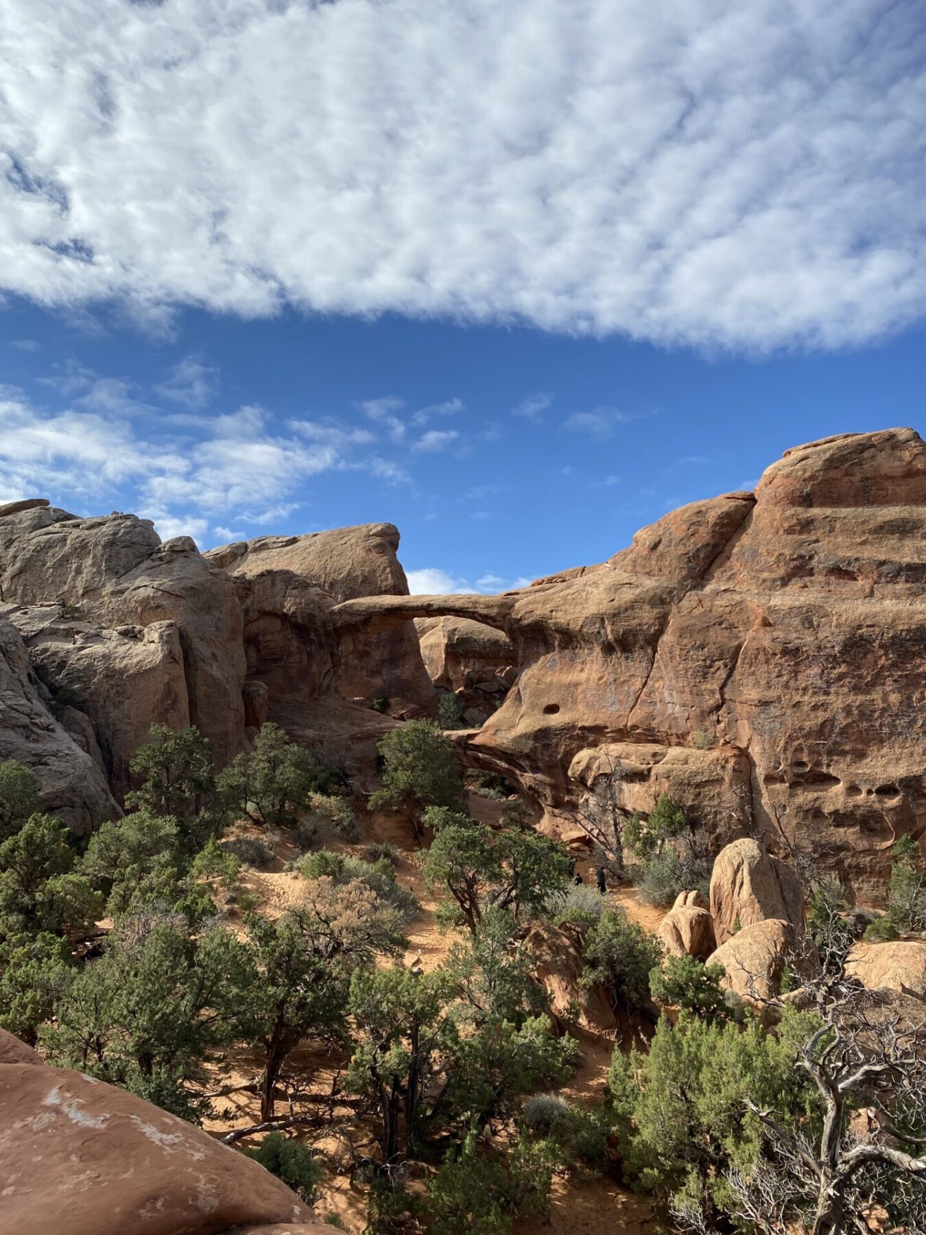 One Day in Arches National Park: The Perfect Itinerary 7 Double O Arch is surrounded by otherworldly scenery