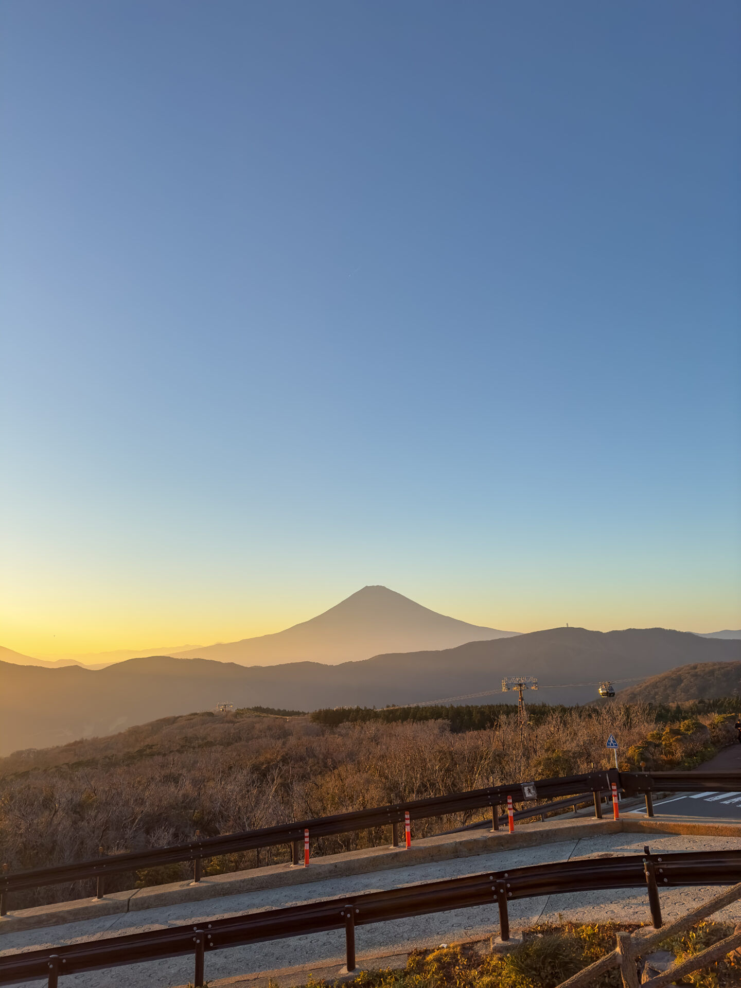 Views of Mount Fuji from Hakone