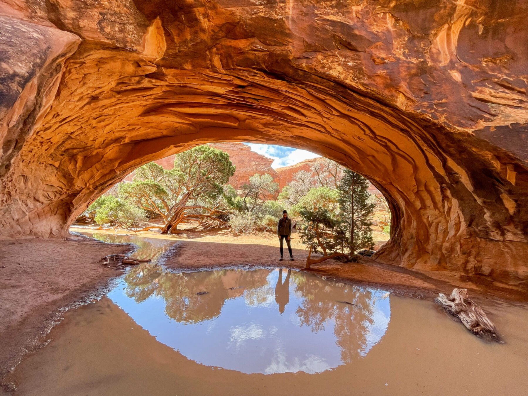 One Day in Arches National Park: The Perfect Itinerary 8 Navajo Arch is a stunning spot in Arches National Park