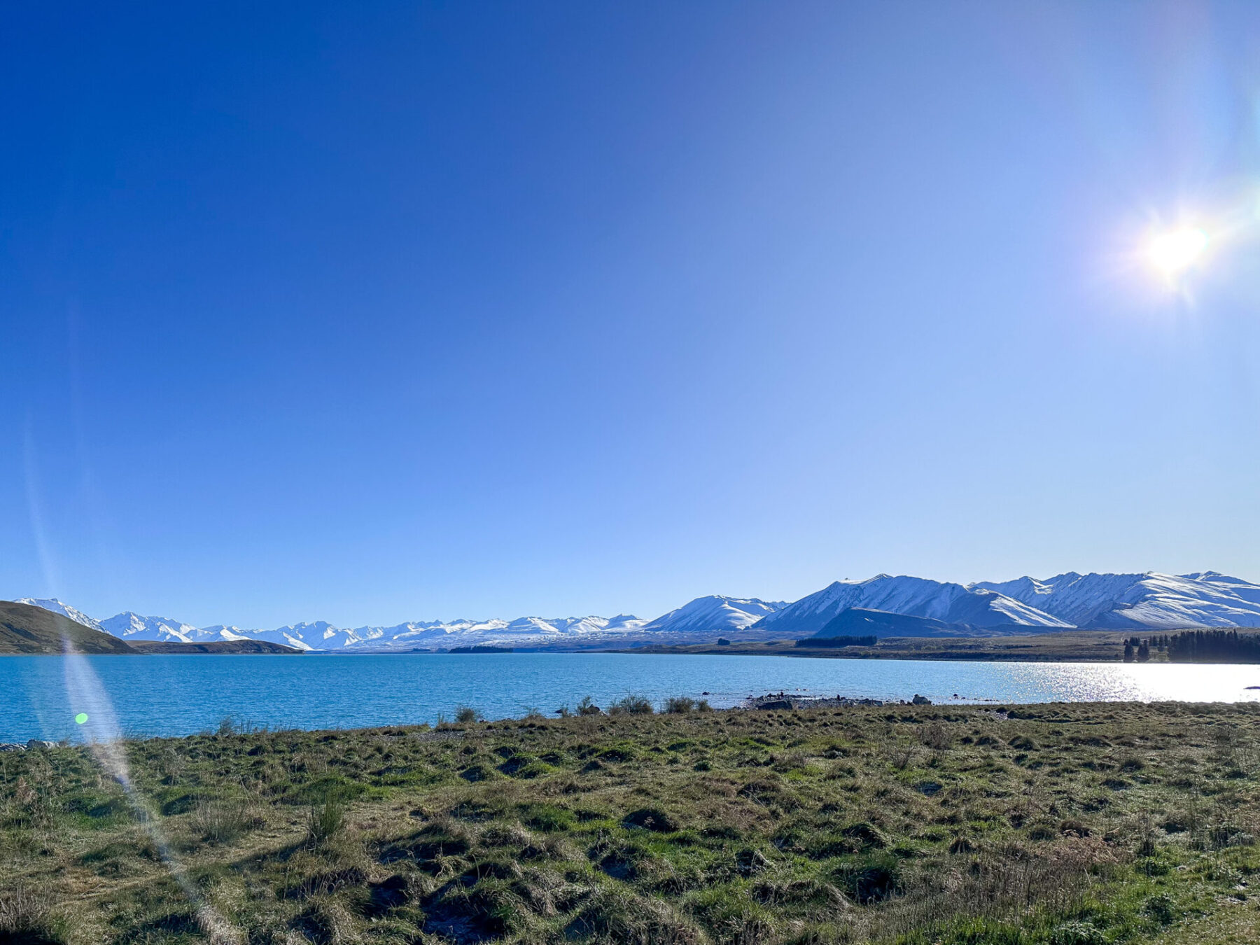 Views from Haka House, budget accommodation in Lake Tekapo