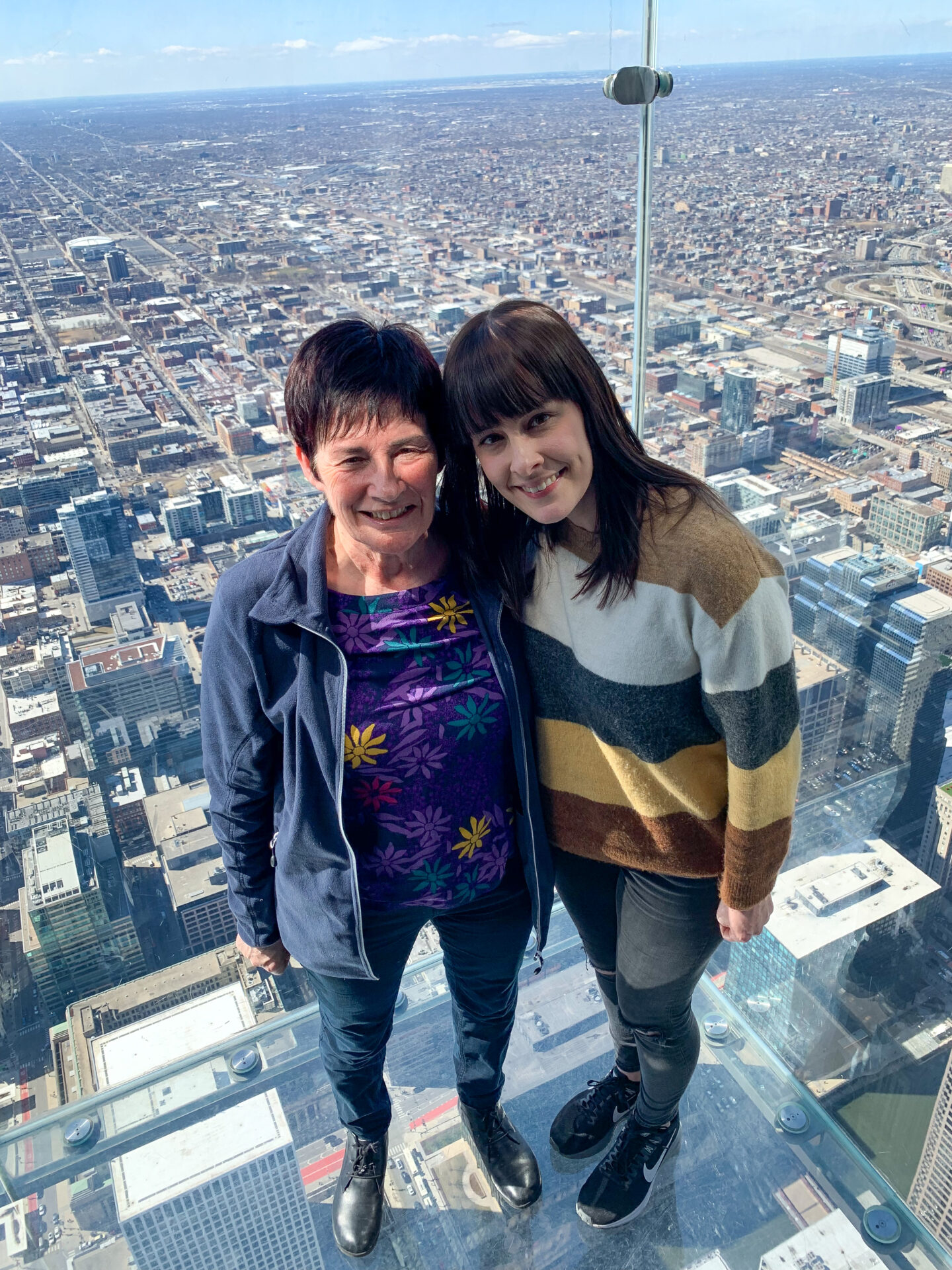 Willis Tower Observation Deck is great for a Chicago itinerary
