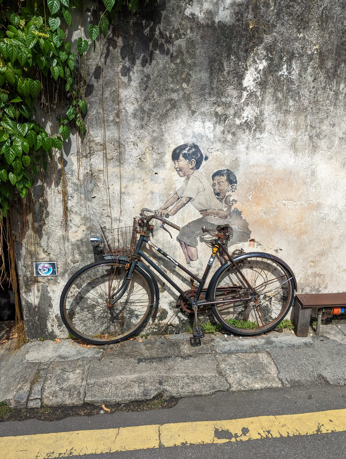 Street art in Georgetown, Penang