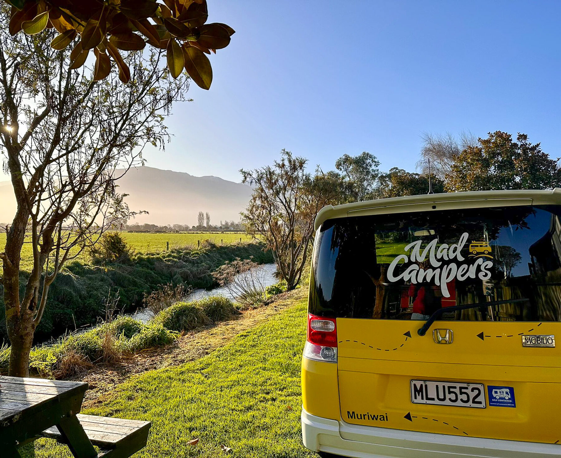 Mad Campers New Zealand are the perfect option for solo travellers