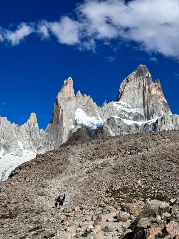 Hiking to Mount Fitz Roy is one of the best hikes in El Chalten