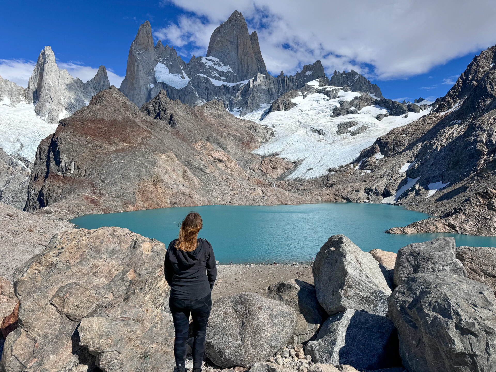 Solo travel in Argentina is a common sight, even on the hiking trails 