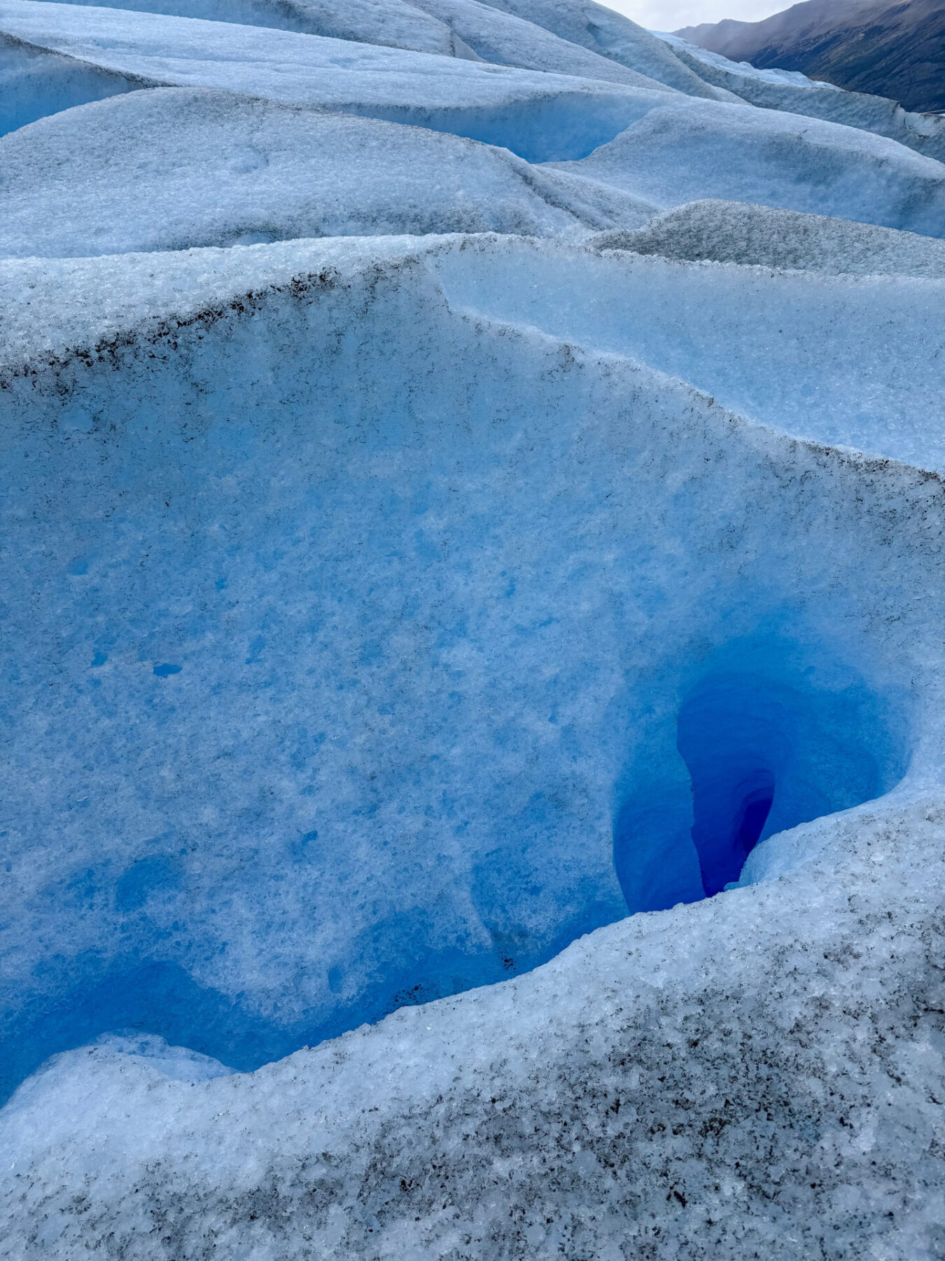 Ice formations during the Perito Moreno minitrekking