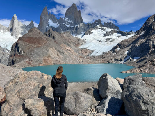 The Laguna de Los Tres (Mount Fitz Roy) hike is one of the best hikes in El Chalten