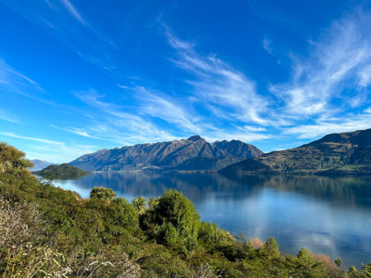 The drive from Queenstown to Glenorchy