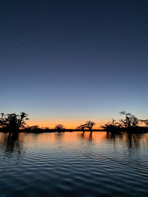 Ecuador: Backpacking Route and Itinerary (2025) 11 Sunset in the Amazon