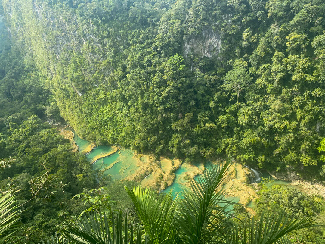 Semuc Champey is one of the best places to visit in Guatemala