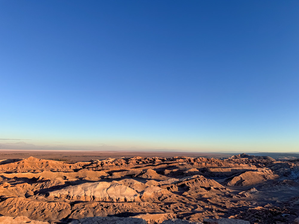 Sunset at Valle de La Luna