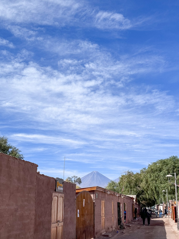 The town of San Pedro de Atacama