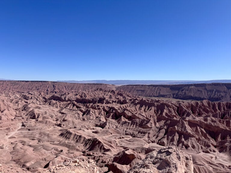 Cycling to the Devil's Throat from San Pedro de Atacama