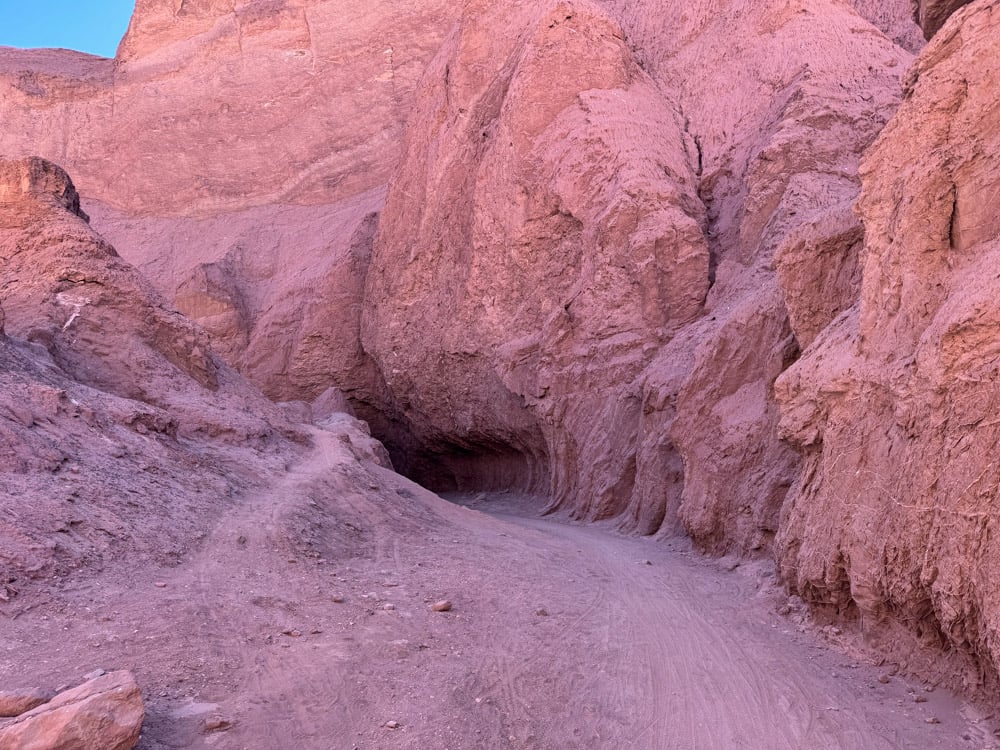 Cycling to The Devil's Throat in the Atacama Desert (2025) 7 Cycling through The Devil's Throat / Garganta del Diablo