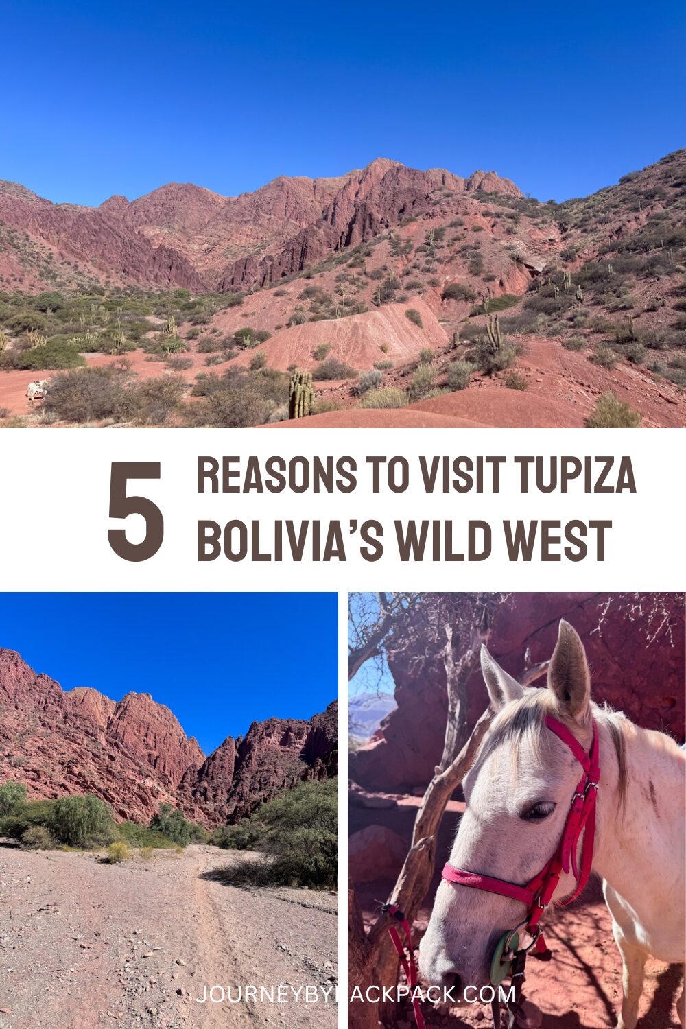 5 Reasons to Visit Tupiza: Bolivia's Wild West (2025 Guide) 2 Reasons to visit Tupiza - Pinterest