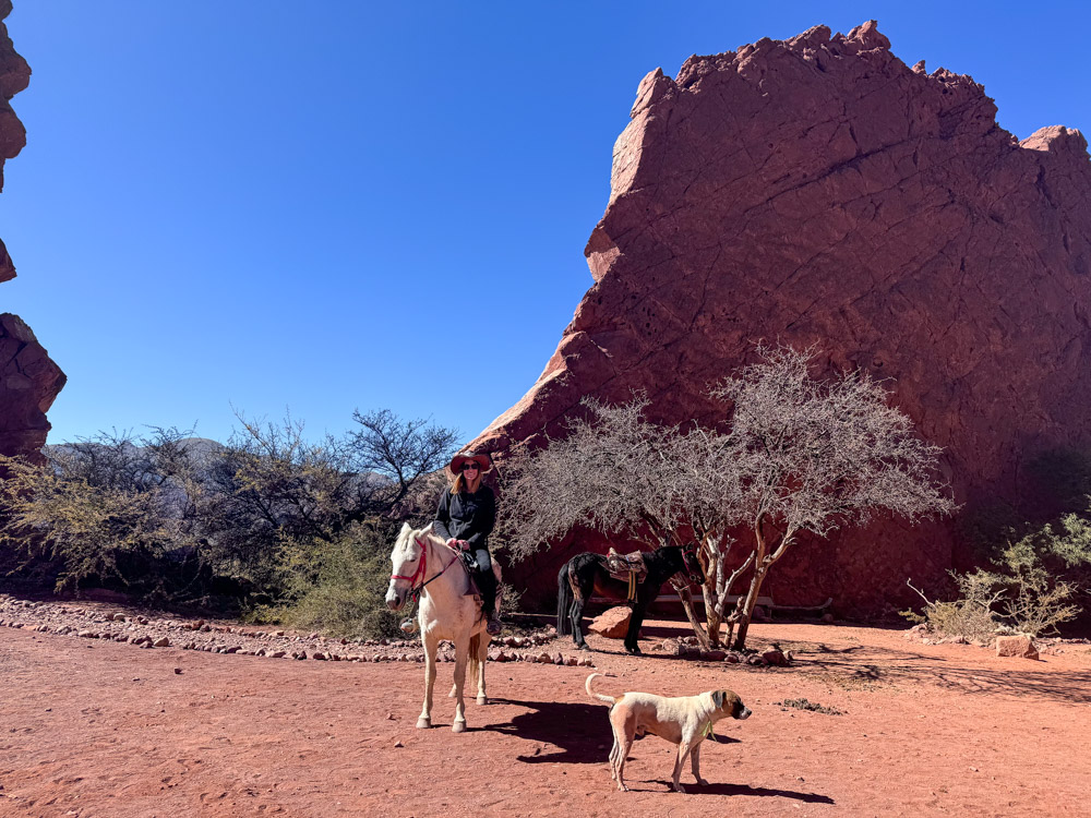 Horseback riding is a great way to explore Tupiza