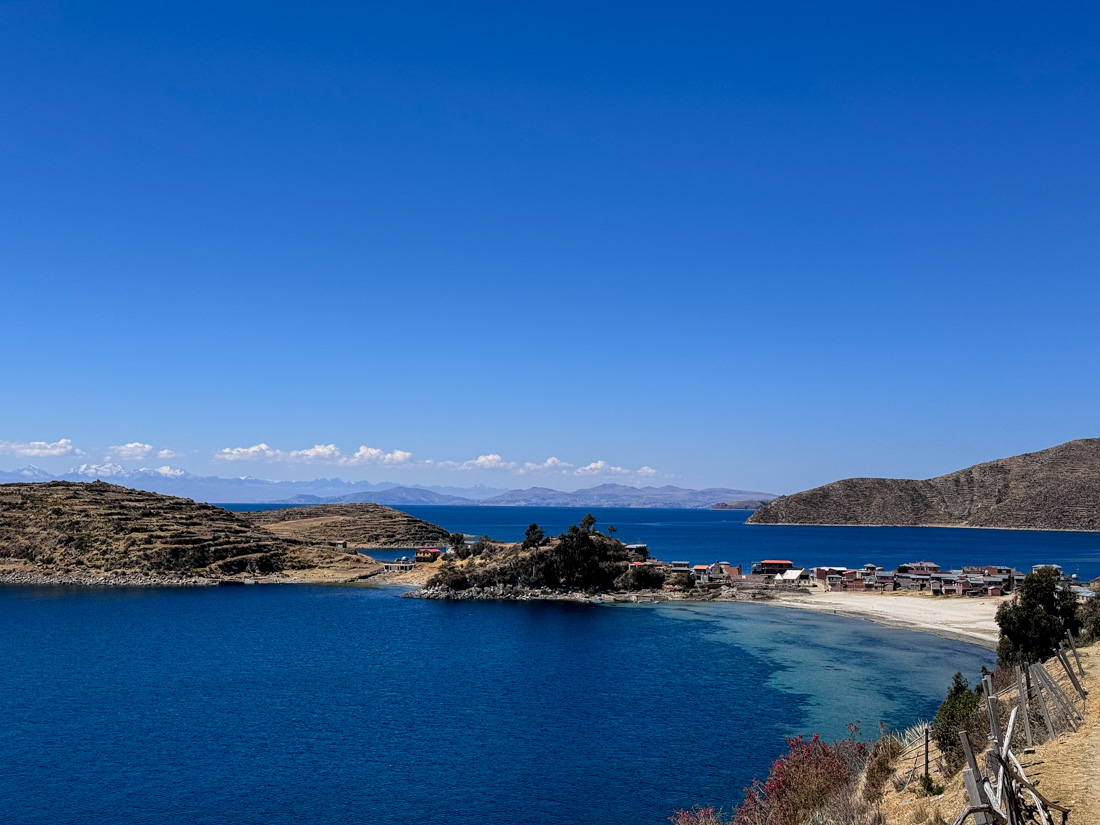 The views on Isla del Sol are some of the best in Bolivia