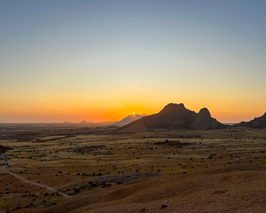 Sunset at Spitzkoppe