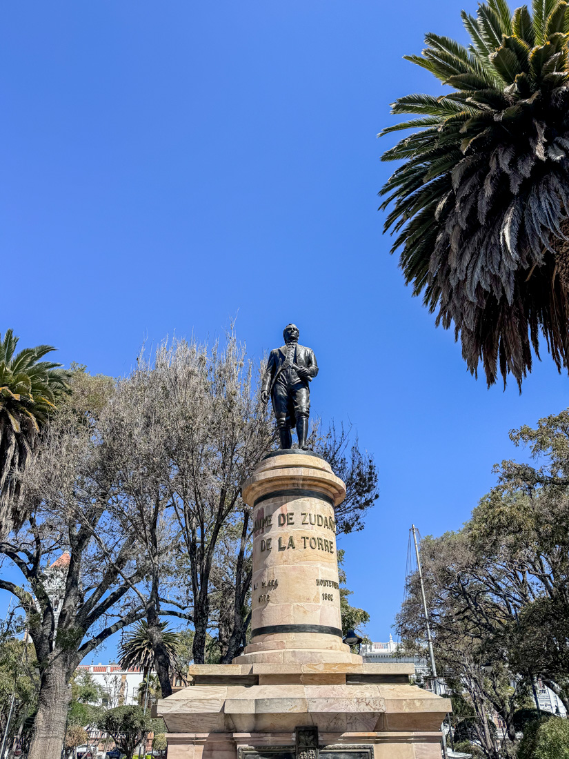 Plaza 25 de Mayo is a great place to spend some time in Sucre