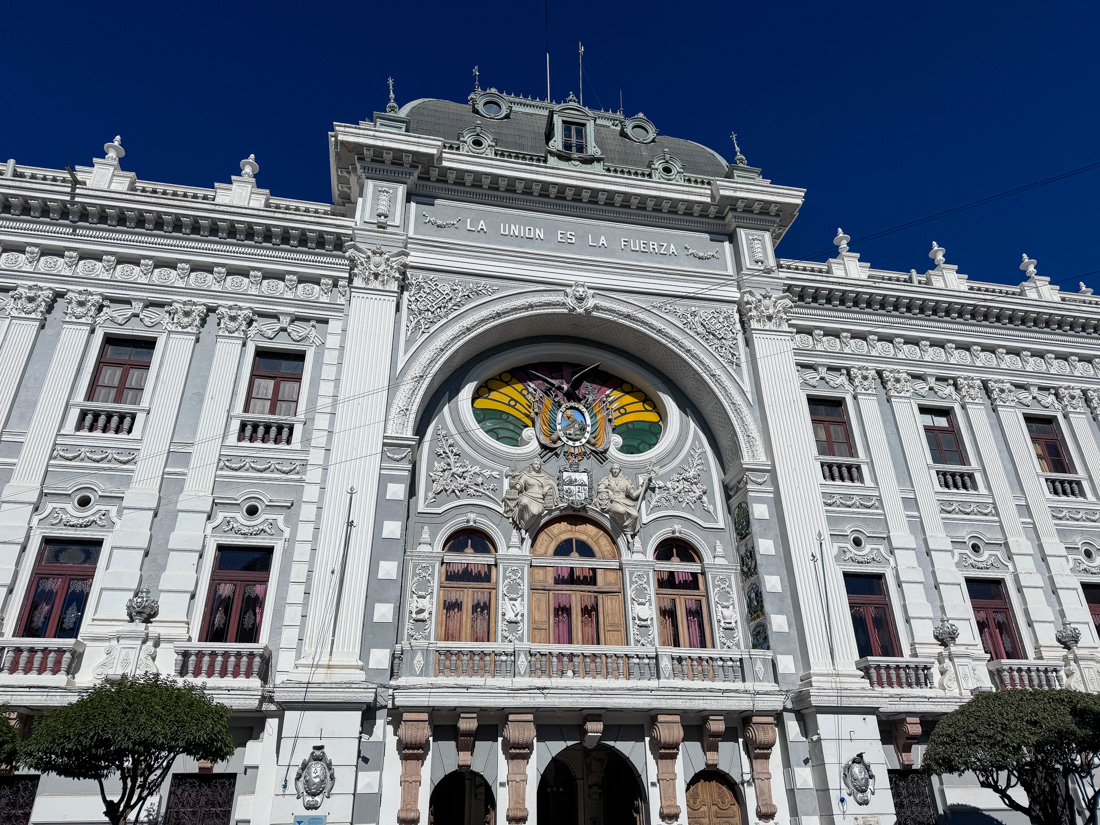 Sucre is home to some wonderful architecture