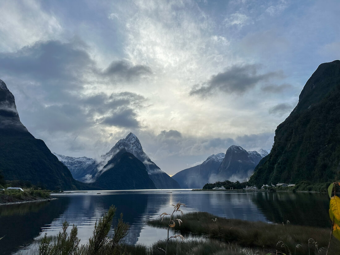 Milford Sound after a rainstorm