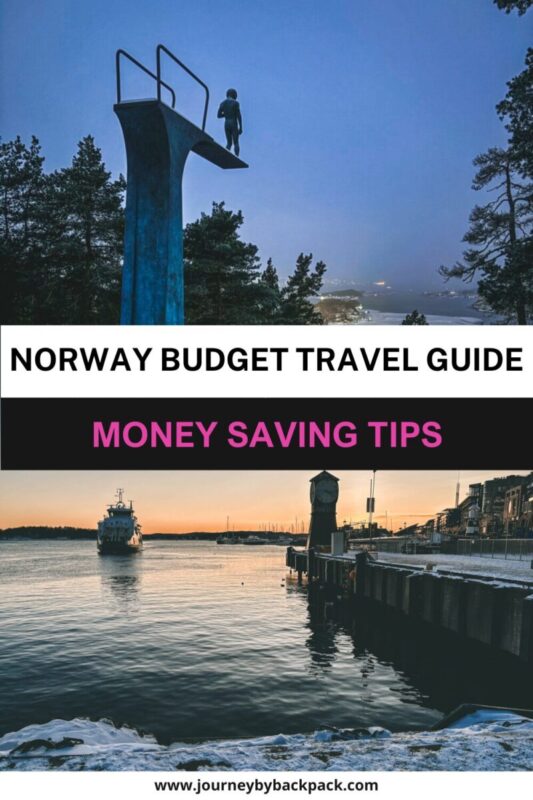 How expensive is Norway? Tips for travelling on a budget - Pinterest guide