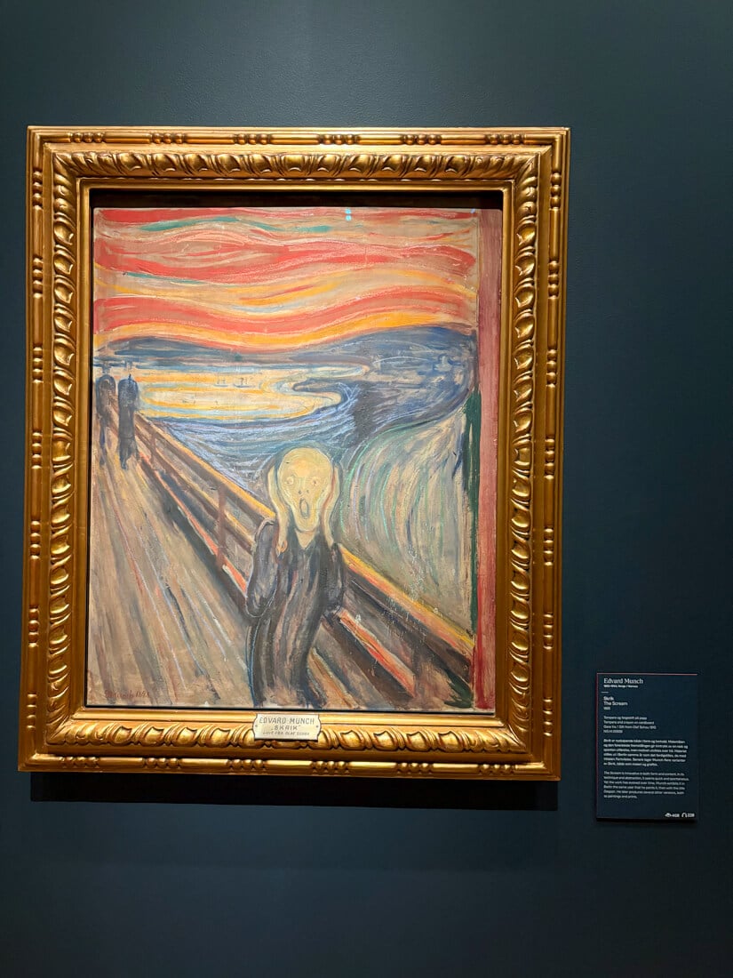 How to Spend One Day in Oslo: The Ultimate Itinerary 9 The Scream by Edvard Munch can be found in Oslo's National Museum