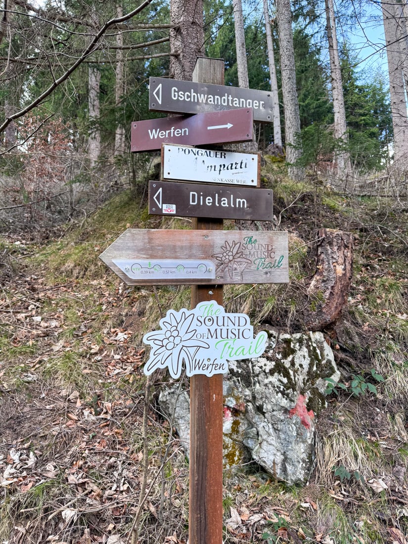 The Sound of Music Trail: A Day Trip from Salzburg to Werfen 5 The official Sound of Music Trail in Werfen