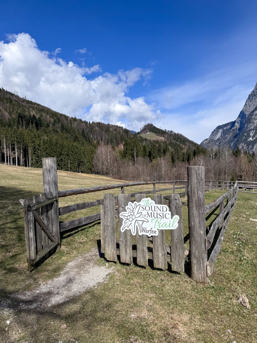 The Sound of Music Trail: A Day Trip from Salzburg to Werfen 7 The top of the trail has a fenced-off area