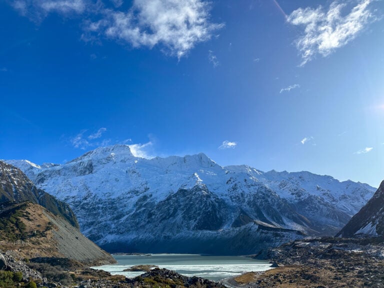 The stunning Hooker Valley Hike