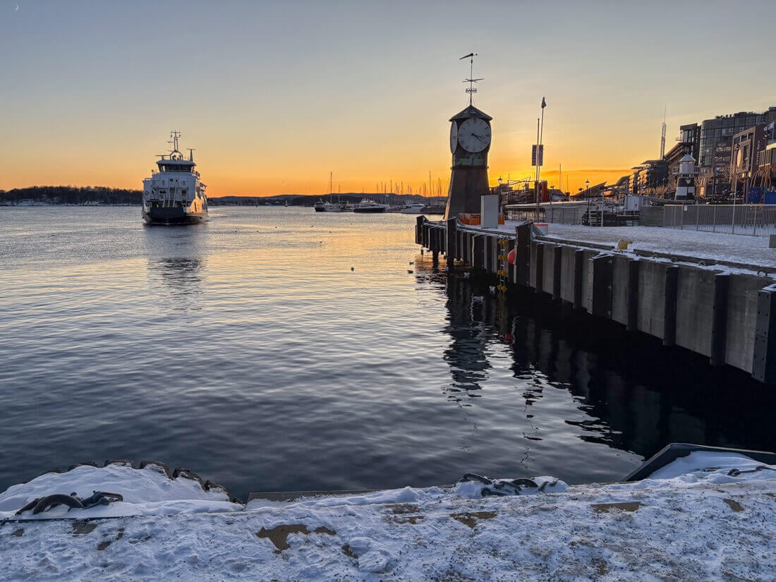 How to Spend One Day in Oslo: The Ultimate Itinerary 1 The Oslo City Harbour is beautiful during the winter