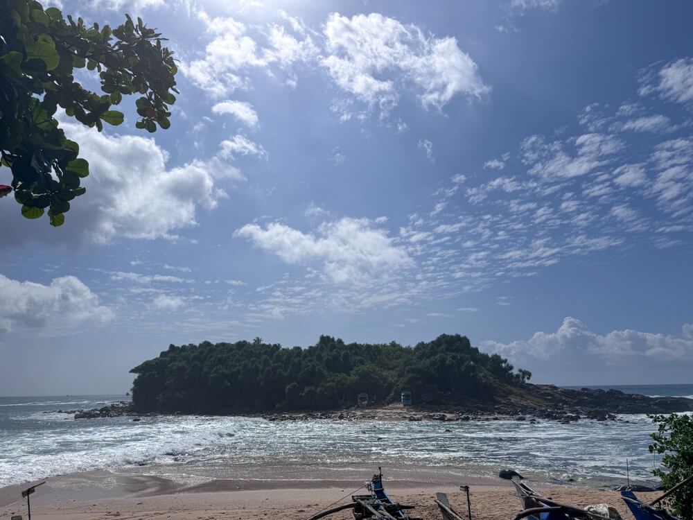 Visiting Nilwella Beach (Blue Beach) is one of the best things to do in Hiriketiya