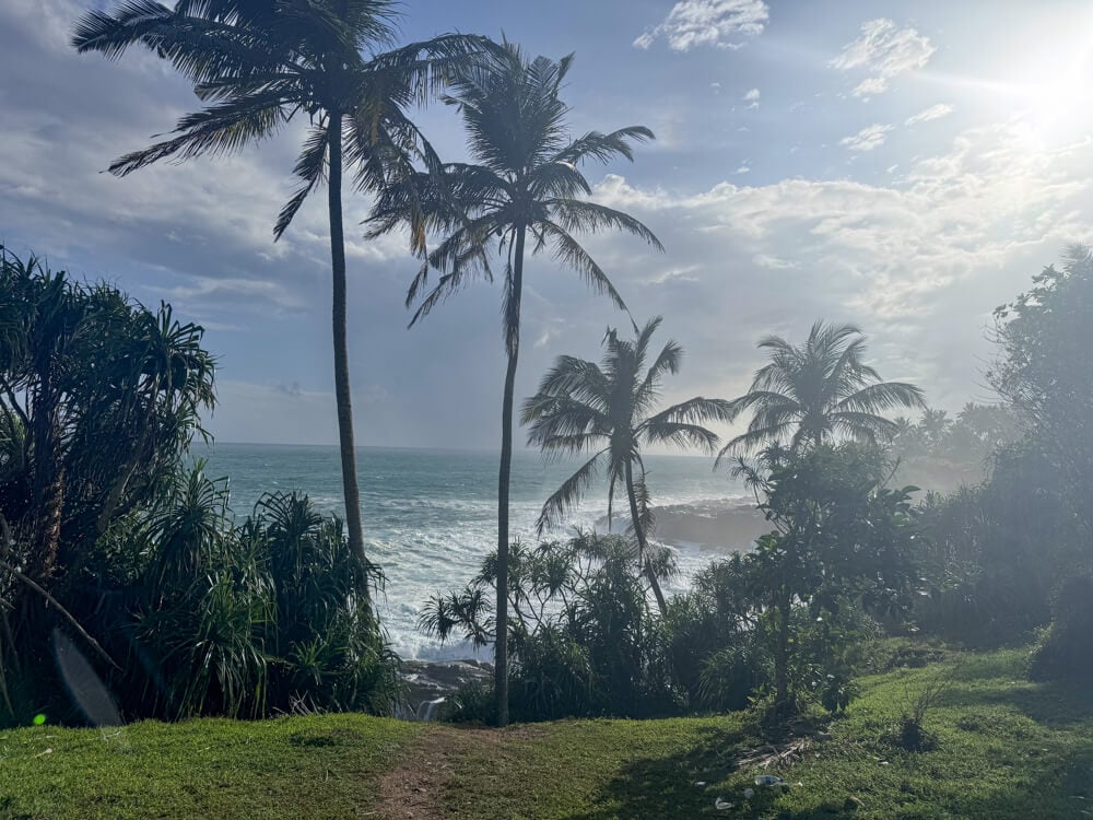 Hiriketiya Beach is a great place to base yourself and explore further afield